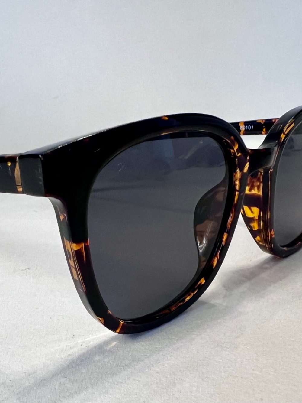 SAM Classic Wayfarer Sunglasses Tortoise Grey Lens Retro Everyday